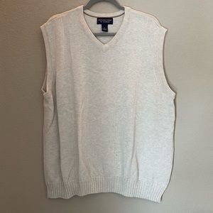 Oversized sweater vest